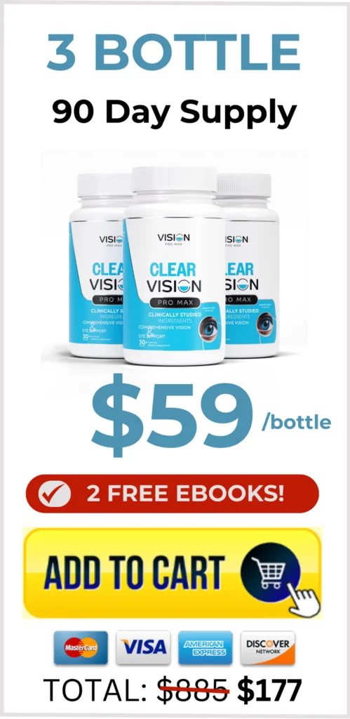 Clear Vision Pro™ 3 bottles pricing